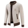 Men's Cardigan Sweaters Winter Casual Sweatercoats Jackets High Quality Men Thicker Warm Stand-up collar Fit Cardigans Coats 3XL. 