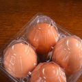 50Pcs Plastic Egg Cartons Bulk Clear Chicken Egg Tray Holder for Family Pasture Chicken Farm Business Market- 4 Grids. 