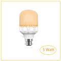 Warm Colour Energy Saving 5 Watt LED Light - Pin.