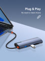 LDNIO Type-C USB Hub, 7 Ports Splitter Hub-High Speed USB 3.0 USB2.0 HDMI SD TF PD Type-C.