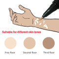 1PC Vitiligo Leukoderma Covering Pen Waterproof Concealer Cream Liquid Women Men Face Discolored Skin Vitiligo Patches Makeup. 