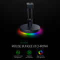 Razer Mouse Bungee V3 Chroma with Razer Chroma RGB Light Strip Spring Arm Weighted Non-slip Base Mouse Cable Organizer. 