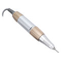 Himeng La Electric Nail Drill Machine Handle Low Noise Heat Accessory Golden. 