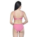 Women's Comfort Feel Bra Panty Set, Pack of 1 Multicolor (Size : 32-40).