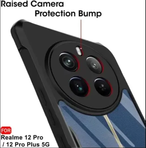 Xundd%20For%20Realme%2012%20Pro%205G,%20Realme%2012%20Pro%20PLUS%205G%20Transparent%20Phone%20Cover%20Shockproof%20Bumper%20Realme%2012%20Pro%205G,%20Realme%2012%20Pro%20PLUS%205G%20Back%20Cover%20-%20Image%204