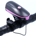 Rechargeable Bike Horn And Light 140 DB with Super Bright 250 Lumen Light 3 Modes. 