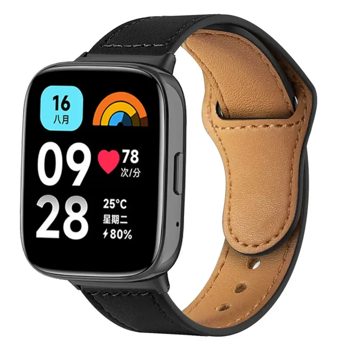 Leather%20Strap%20For%20Redmi%20Watch%203%20Active%20Smart%20Watch%20Band%20Replacement%20Bracelet%20For%20Xiaomi%20Redmi%20Watch%20Lite/2%20lite%20Wristband%20Correa%20-%20Image%202