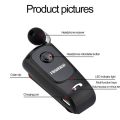 Fineblue F920 Wireless Earphone Bluetooth Headset Ears in Lotus with Wire Clip Earphones Handsfree Earbuds Retractable Headphone.