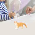 Simulation Animals Figures Cats Figurines for Party Favor Cake Topper.