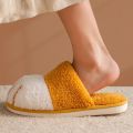 Shevalues Indoor Warm Plush Slippers For Women Men Cute Cat Paw Designe House Fur Slippers Mute Flats Slides Indoor Fluffy Shoes. 