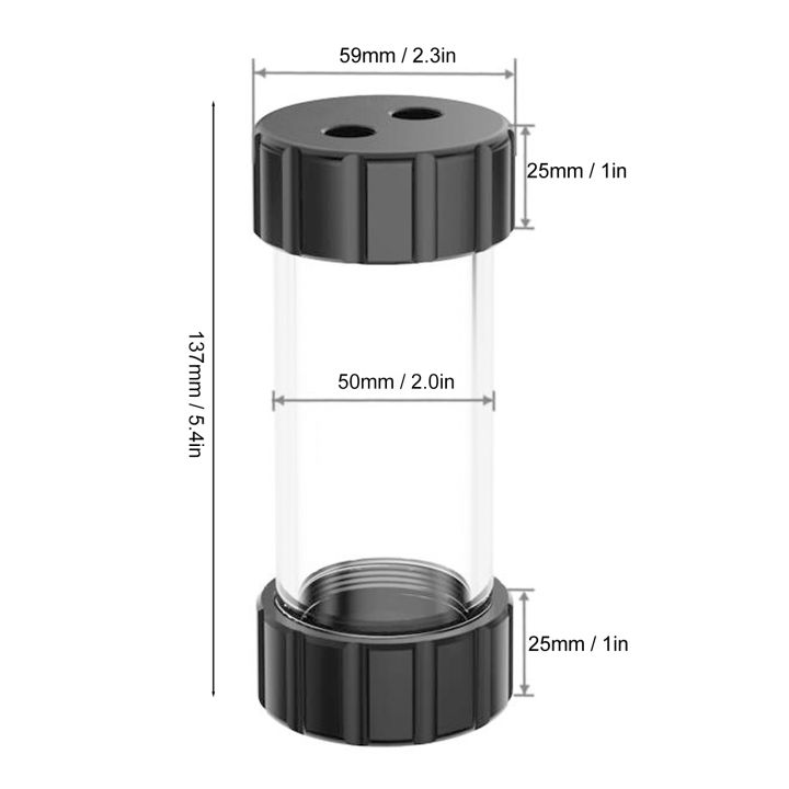 Cylindrical%20Water%20Cooler%20Reservoir%20160ml%20Reduce%20Bubbles%20Computer%20Water%20Cooling%20Cylinder%20G1/4%20137mm%20for%20Desktop%20PC%20-%20Image%204