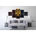 CNVS-316 48″ inch x 24″ inch   FC Barcelona Wall Canvas Art Prints. 