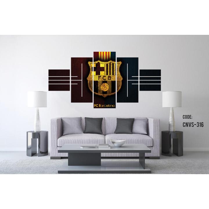 CNVS-316 48″ inch x 24″ inch   FC Barcelona Wall Canvas Art Prints