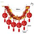 Chinese New Year Banner Garland Decoration for Party Indoor Outdoor.