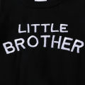 GC Baby Boys Romper Infant Short Sleeve Round Neck Romper Little Brother Newborn Summer Jumpsuit Outfit.
