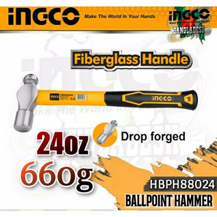Ball Pein Hammer - 1.5LB - INGCO