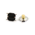 （New）20pc 4x4x3mm Touch the switch button, micro move the LCD patch, 4-pin copper head switch, micro dustproof. 