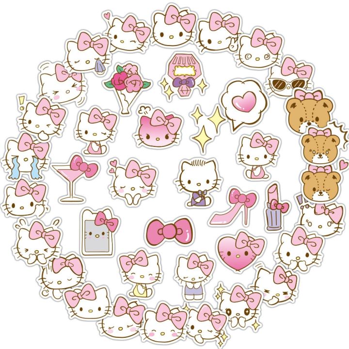 10/20/40pcs%20Anime%20Hello%20Kitty%20Stickers%20Kawaii%20Girls%20Graffiti%20Luggage%20Phone%20Case%20Laptop%20Waterproof%20Cute%20Sticker%20Decals%20Kids%20Toy%20-%20Image%202