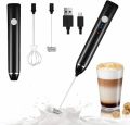 Milk Frother Handheld Coffee Frother Electric Whisk, USB Rechargeable Foam Maker Bubbler Egg Beater for Hot Chocolate.