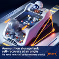 GC Kids Electric Pinball Machine Rechargeable Interstellar Pinball Game Machine With Moving Target Music For Boys Girls. 