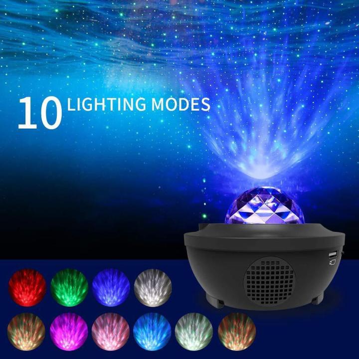 Music%20Sound%20Starry%20Sky%20Projector%20Music%20Voice%20Control%20bluetooth%20LED%20Night%20Light%20USB%20Projection%20Lamp%20for%20Party%20Lamp%20-%20Image%202