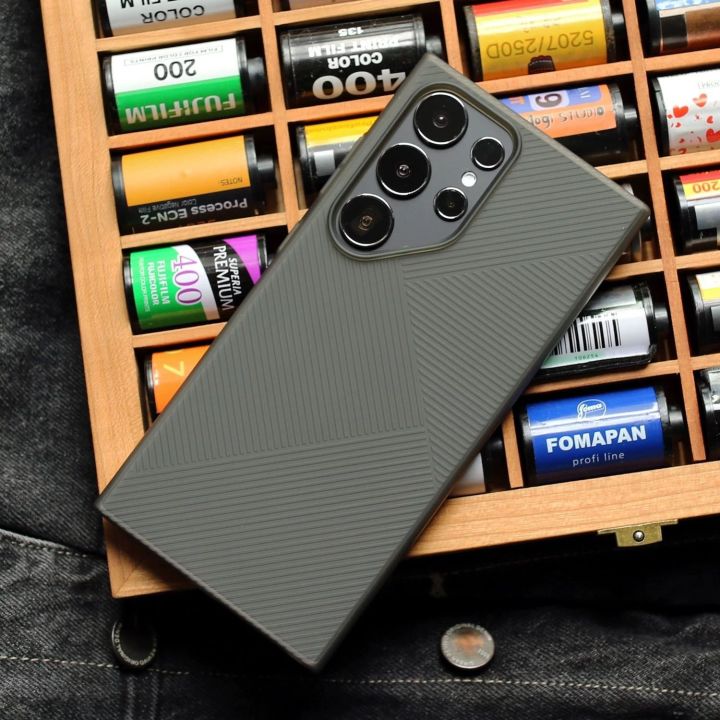 【Hot item】 Ultra Thin Three-dimensional Geometric Pattern PP Matte Phone Case For S24 Ultra S24+ S24