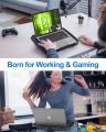 Gaming Laptop Cooler stand, Portable Ultra-Slim Silent Laptop Notebook Cooling Pad, USB Powered Silent With 4 Fans, with LED Quiet Slim, Light Weight Cooler Laptop Cooling Pad Stand height adjustments Laptop table.