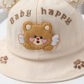 Baby Hat Summer Baby Cute Cartoon Wide Visor Fisherman Hat Boys and Girls. 
