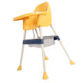 Portable Baby High Chair Non Skid Adjustable Height Toddler Highchair Safe for Dinning. 