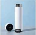 Smart LED Temperature Display Thermos Flask 500ml | Touch Screen Temperature Bottle | Leak Proof Thermal Flask – Double Wall Stainless Steel Insulated Water Bottle for Hot & Cold Drinks | Vacuum Office & Travel Coffee, Tea, and Water Mug.