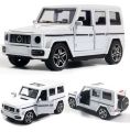 Mercedes Benz AMG G63 White 1:36 alloy metal body model toy car for kids boys gift.