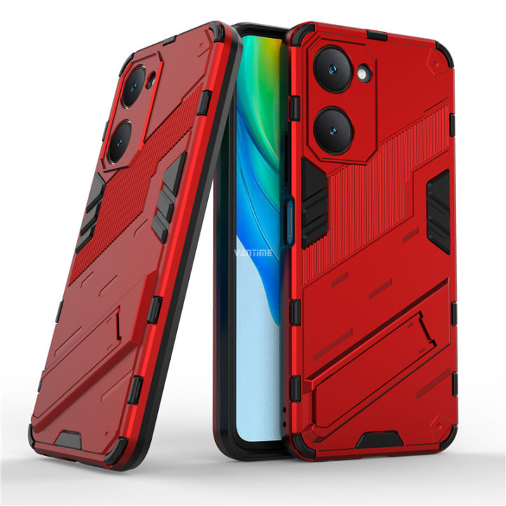 Vantime%20for%20vivo%20Y03%20/%20Y03t%20/%20Y18%20/%20Y18s%204G%20Y28s%205G%20Armor%20Case%20Kickstand%20Shockproof%20Matte%20Back%20Hard%20Cover%20-%20Image%202