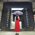8 bone transparent umbrella long handle large single female white net red umbrella semi-automatic sturdy student advertising umbrella.