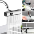 360 ° Rotatable Waterfall Faucet Extension Adapter, Bubbler, Anti Splash Filter, 3Modes, Kitchen Sink Faucet, Bathroom Washbasin - NR Mart-2024. 