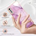 Casing for LG Velvet 5G Ultra-Thin Marble Pattern Hybrid Hard Back Soft TPU Bumper Protective Case Cover. 