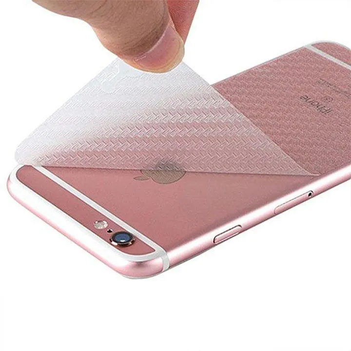 Huawei Nova 3E Carbon Fiber Sticker- Transparent