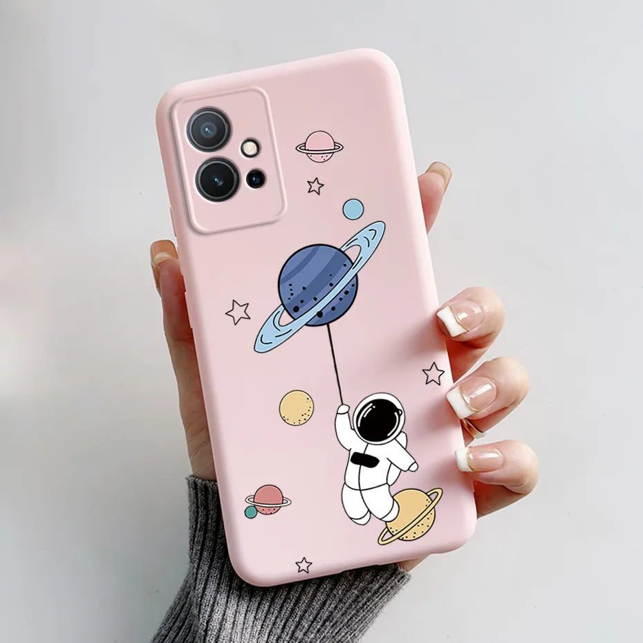 For Vivo Y55 5G V2127 V2154 Case Vivo Y75 5G V2142 Phone Case Cute