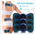 Tens Units EMS Mini Massager,Muscle Stimulator Full Body Relaxation Machine,Rechargeable Device for Legs Back Neck Pain Relief Electromagnetic Therapy Matchin. 