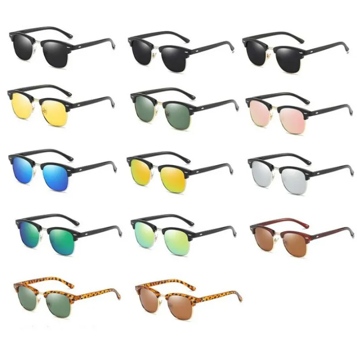Classic%20Semi-Rimless%20Sunglasses%20Men's%20Women%202021%20Square%20Polarized%20Sun%20glasses%20Men%20Oculos%20De%20Sol%20Gafas%20UV400%20Retro%20Eyewear%20-%20Image%207