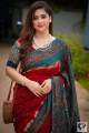 Chanderi Silk Digital Printed tassel Saree Soft and comfortable 13+1.5 Hand Saree For Women with blouse pis.