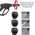 【Unbeatable Prices】 Angle Adjustable High Pressure Washer Nozzle Sprayer With M14*1.5 1/4" Quick Connector Rotating Washer Spray Nozzle 3000 PSI-Cola Kids.
