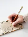Morandi metal Fountain Ink pen best office and birthday gift item. 