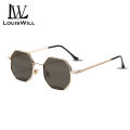 LouisWill Women Sunglasses Fashion Sunglasses Eyes Protection Sunglasses Ladies Sunglasses Irregular Polygons Glasses Female Eyewear Light Transmission Sun Glasses for Women.