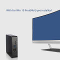 Fanless Mini PC 4GB RAM 64GB SSD 4K Output VGA Output Gigabit USB3.0 Computer. 