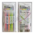 Marie's Double-Headed Highlighter Pen 6 Colors (Multicolor). 