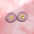 I'm Not Cute I'm Dangerous Cartoon Yellow Duck Brooch Clothing Bag Accessories Gift.