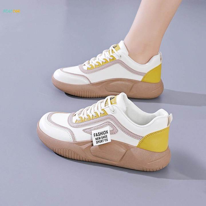 Thick%20Soled%20Women%20Casual%20Sneakers%20Anti%20Slip%20Fashion%20Waterproof%20Breathable%20Sports%20Shoes%20for%20Running%20Autumn%20Hiker%20Spring%20Skirt%20Female%20,%20Yellow%2035%20-%20Image%205