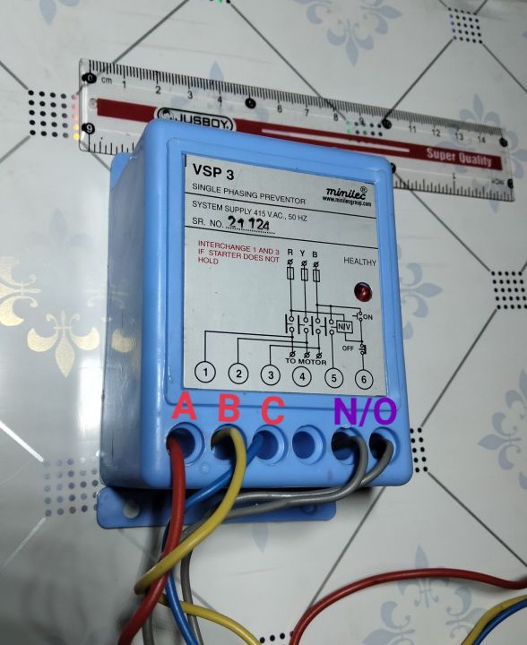 Phase Failor Relay Three Phase monitoring Relay Phase Sequence