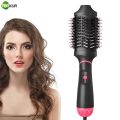 One Step Hair Dryer Volumizer Hair Styler Negative Ion Hot Air Brush 5 in 1 Curling Iron Straight Electric Blowdryer Wind Roller.