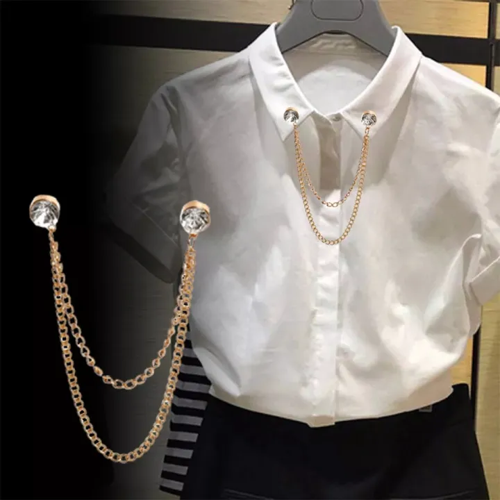Silver%20White%20Stone%20%20Chain%20Brooches%20Shirt%20&%20Suit%20Collar%20-%20Image%202